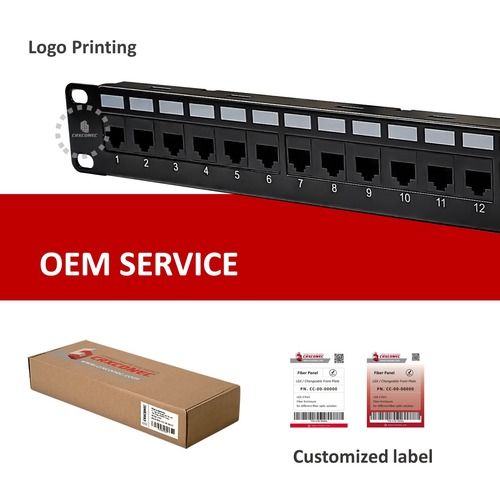 Panel dociskowy Cat6A OEM